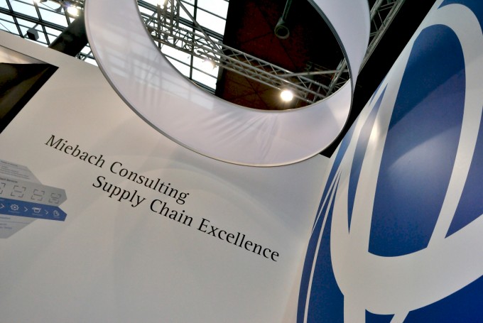 Miebach Messestand CeMAT 2011